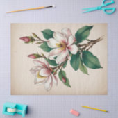 Magnolia Flowers Tissuepapier (Craft)