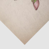 Magnolia Flowers Tissuepapier (Detail)