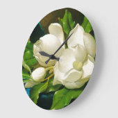 Magnolia Flowers Wall klok (Hoek)