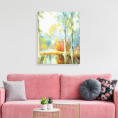 Magnolia Gardens | Alfred Hutty Canvas Afdruk (Insitu (Woonkamer))
