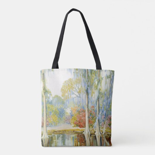 Magnolia Gardens | Alfred Hutty Tote Bag (Achterkant)
