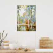 Magnolia Gardens door Alfred Hutty Poster (Keuken)