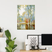 Magnolia Gardens door Alfred Hutty Poster (Thuiskantoor)