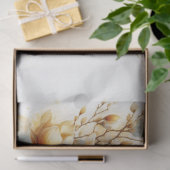 Magnolia Geel Decoupage Weefsel Papier (Geschenk)