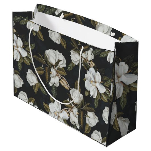 Magnolia Gift Bag Groot Cadeauzakje (Achterkant Gekanteld)