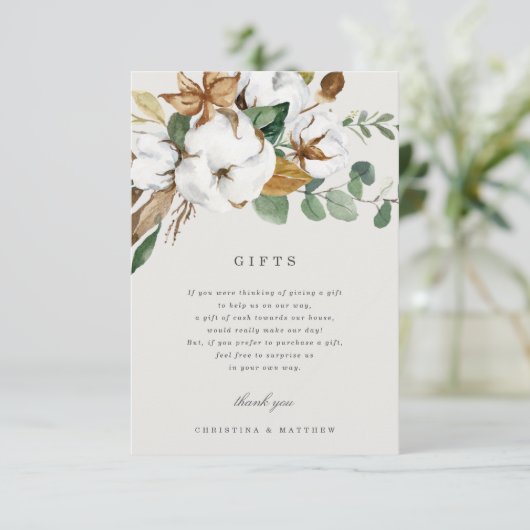 Magnolia Gift Kaart (Staand voorkant)