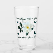 Magnolia Glass, persoonlijke cadeautjes voor haar Glas (Voorkant)