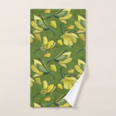 Magnolia golden bad handdoek (Handdoek)