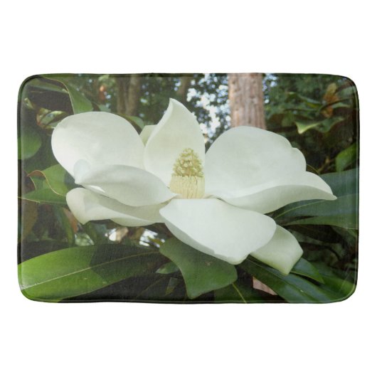 Magnolia Grandiflora Bath Mat (Voorkant)