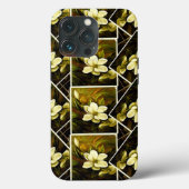 Magnolia Grandiflora Elegant Framed Mashup Case-Mate iPhone Case (Achterkant)
