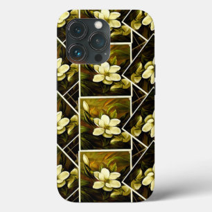 Magnolia Grandiflora Elegant Framed Mashup Case-Mate iPhone Case