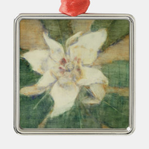 Magnolia Grandiflora Metalen Ornament