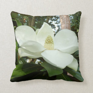 Magnolia Grandiflora Throw Cushion Kussen