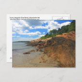 Magnolia Gray Beach Manchester door het Zee Briefkaart (Voorkant / Achterkant)