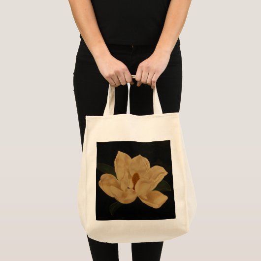 Magnolia grocery canvas tas (Voorkant (product))