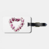 Magnolia Hart Bagagelabel (Achterkant horizontaal)