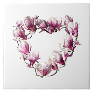 Magnolia Hart Tegeltje
