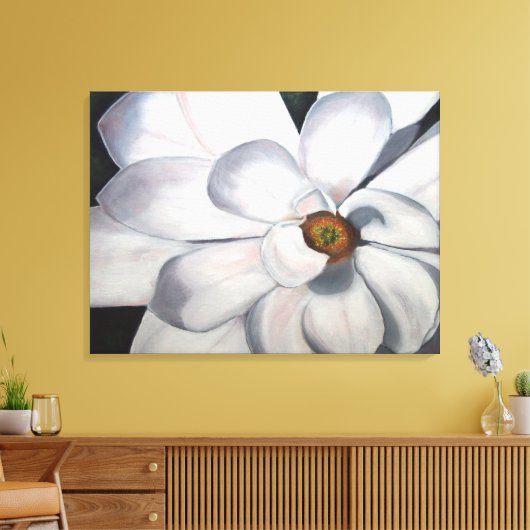 Magnolia Hope Canvas Afdruk (Insitu (Woonkamer))