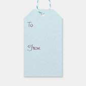 Magnolia in Bloom, Wisley Gardens, Surrey, Pastel Cadeaulabel (Achterkant)