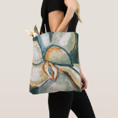 Magnolia in Teal Tote Bag (Dichtbij)