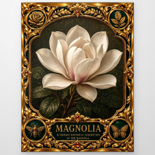 Magnolia, Juweel Erfstuk Kunst Briefkaart