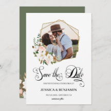 Magnolia Katoen Bloemige Bladeren Gouden Geometris