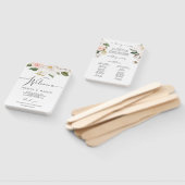 Magnolia Katoen Huwelijksprogramma Fan Loving Memo Handwaaier (Niet-gemonteerd)