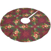 Magnolia kerstprint boomrok kerstboom rok (Gekanteld)