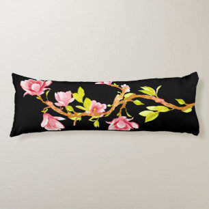 Magnolia Kussen Zwart
