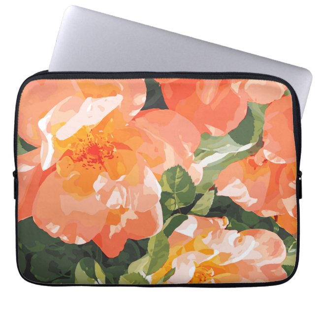 Magnolia Laptop Sleeve (Voorkant)