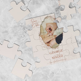 Magnolia Lijn Kunst Sierlijk Legpuzzel