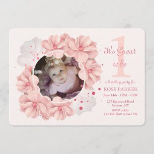 Magnolia Lijst Foto Uitnodiging