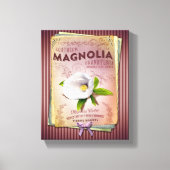 Magnolia Louisiana's State Flower Canvas Afdruk (Voorkant)