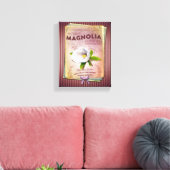 Magnolia Louisiana's State Flower Canvas Afdruk (Insitu (Woonkamer))