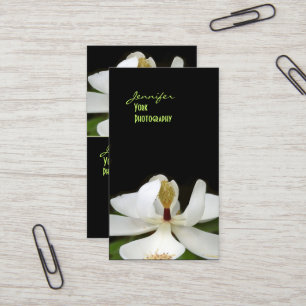 Magnolia, macro fotografie visitekaartjes