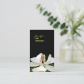 Magnolia, macro fotografie visitekaartjes (Staand voorkant)