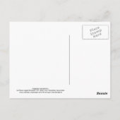 Magnolia macrophylla briefkaart (Achterkant)