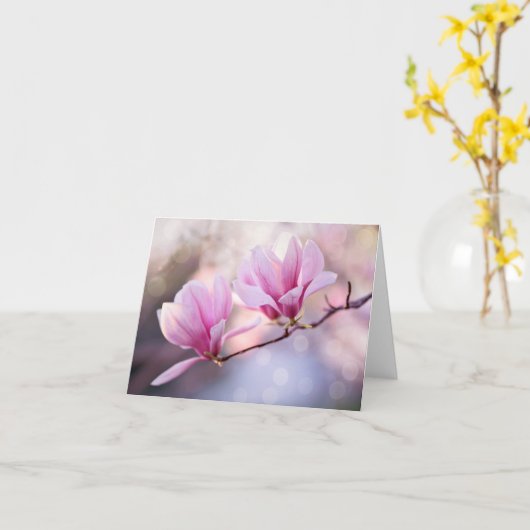 Magnolia Magic Note Kaart (Gele Bloem)