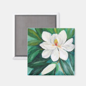 Magnolia magneet (Voorkant / Achterkant)