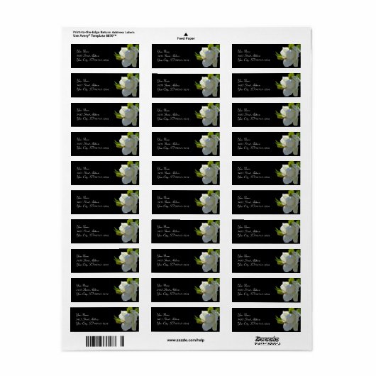 Magnolia Magnolia Etiket (Full Sheet)