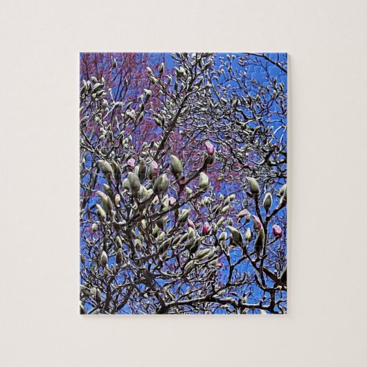 Magnolia, Mass of Buds Legpuzzel (Verticaal)