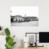 Magnolia, Massachusetts. Treinstation 1906 Poster (Thuiskantoor)