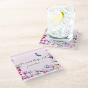 Magnolia met Quote Onderzetter