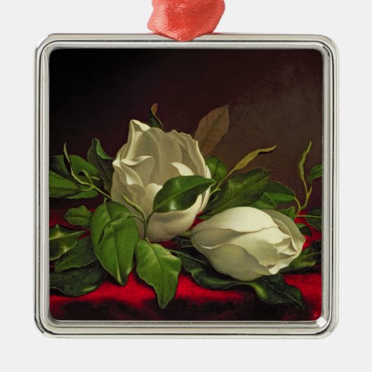 Magnolia Metalen Ornament (Voorkant)