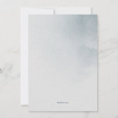 Magnolia Mist Prom-uitnodigingen Kaart (Achterkant)