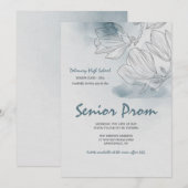 Magnolia Mist Prom-uitnodigingen Kaart (Voorkant / Achterkant)