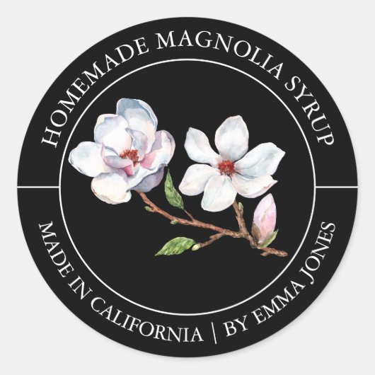 Magnolia Modern label (Voorkant)