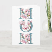 Magnolia Moederdag Wenskaart Kaart (Voorkant)