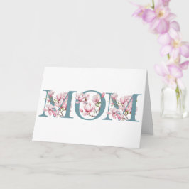 Magnolia Moederdag Wenskaart Kaart