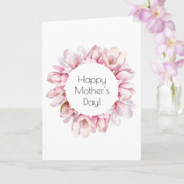 Magnolia Moederdag Wenskaart Kaart